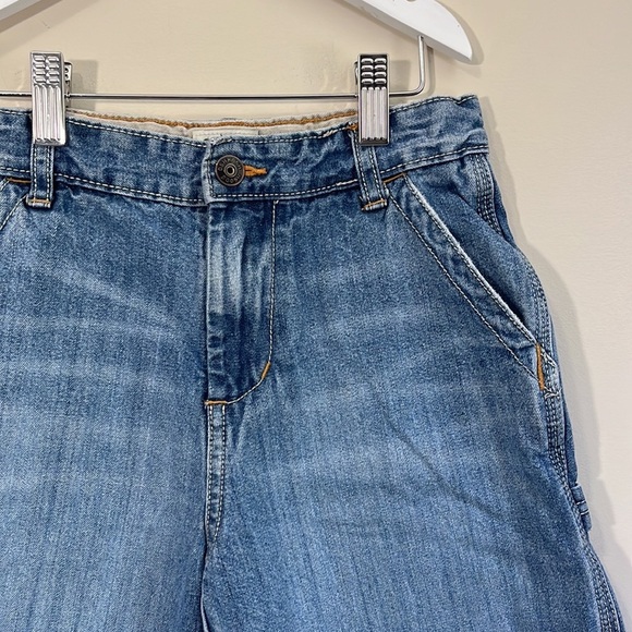 Oshkosh B’gosh Boys Carpenter Denim Jean Shorts Size 8 regular - Picture 2 of 4